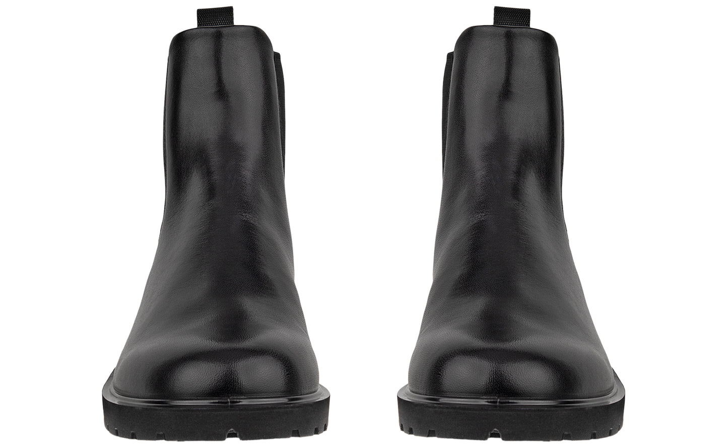 ecco metropole vienna chelsea 231323 black womens boots front