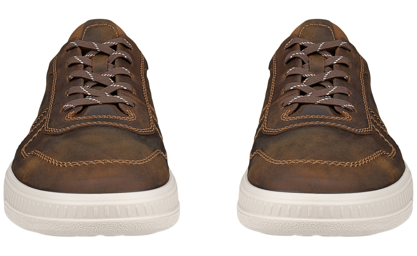 ecco move m sneaker 551624 mens fashion trainers dark clay front