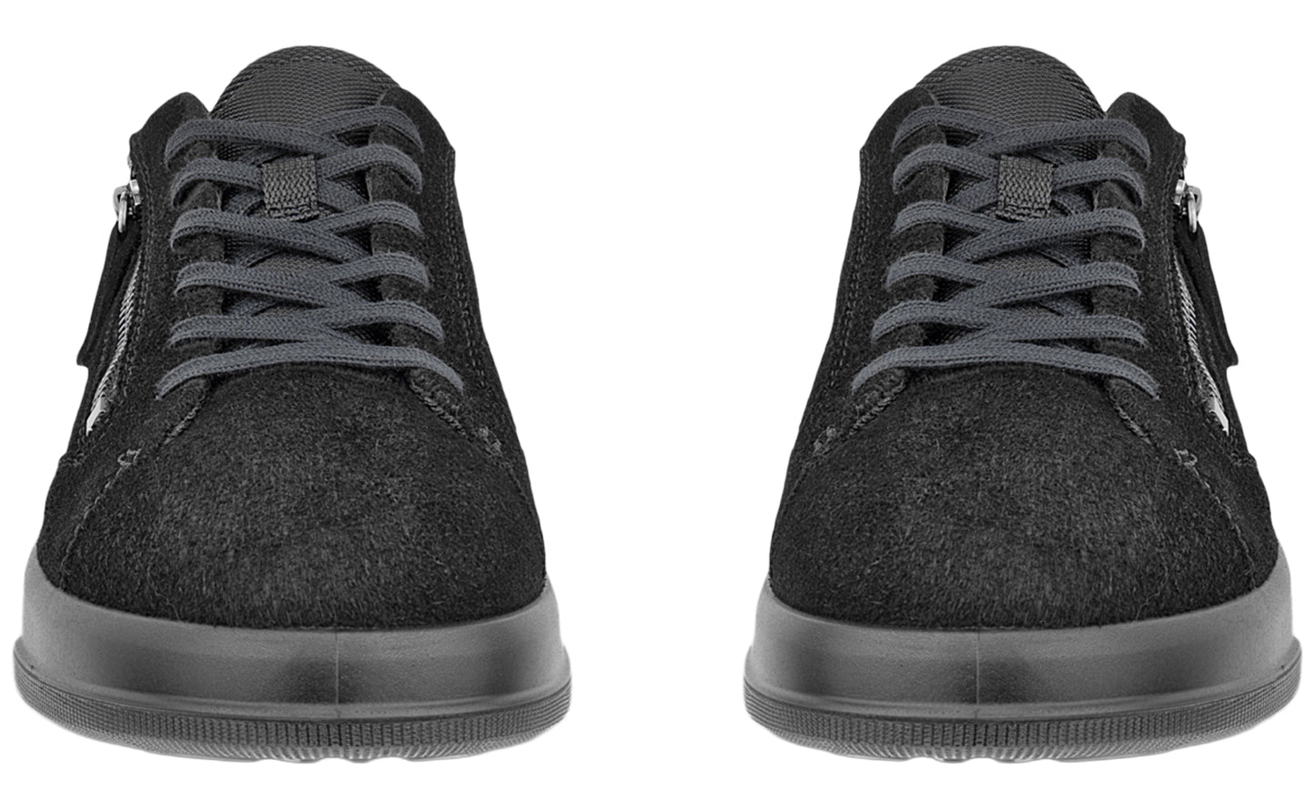 ecco move w 223813 black womens fashion trainers front