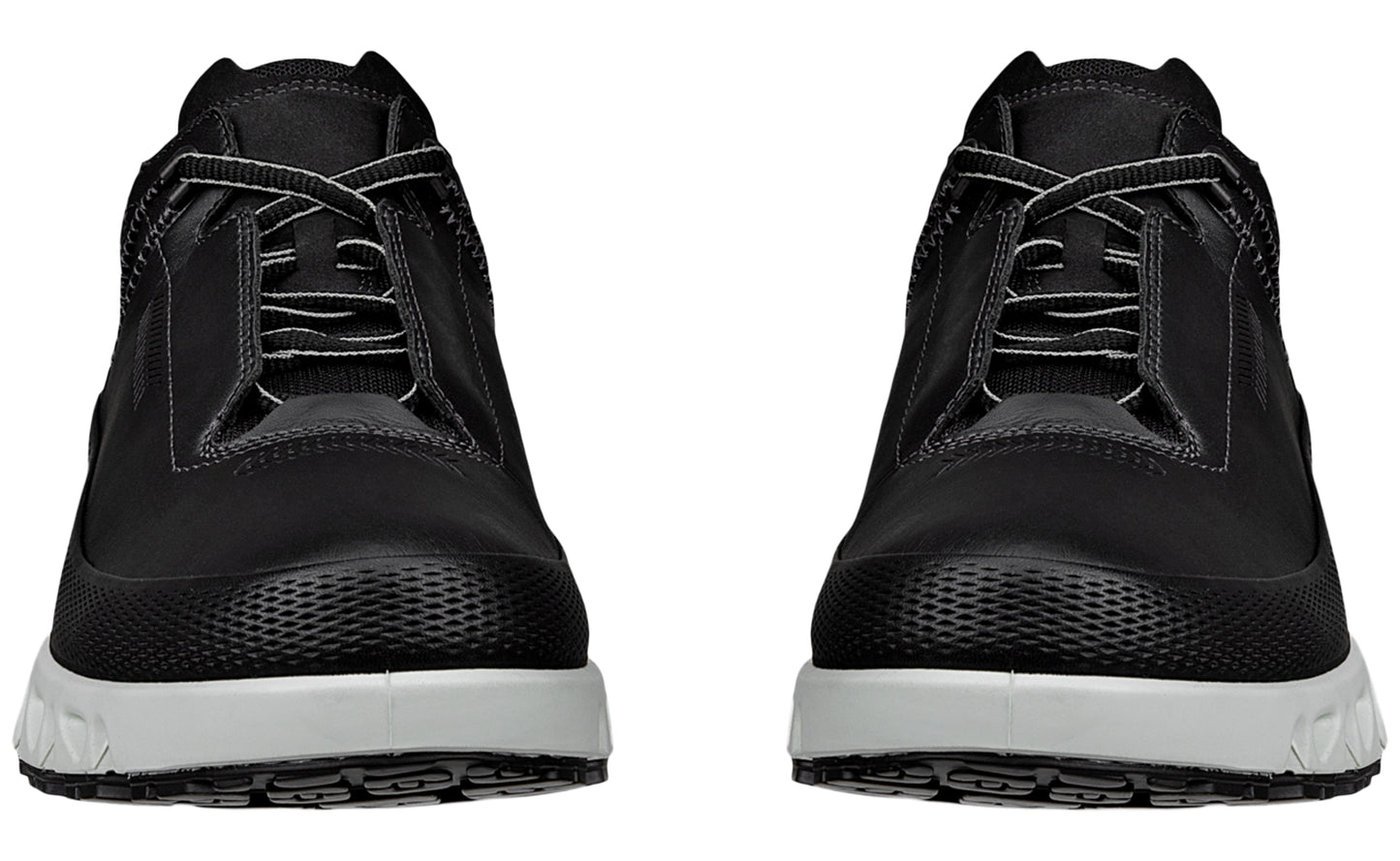 ecco multi vent m 880124 mens fashion trainers black front