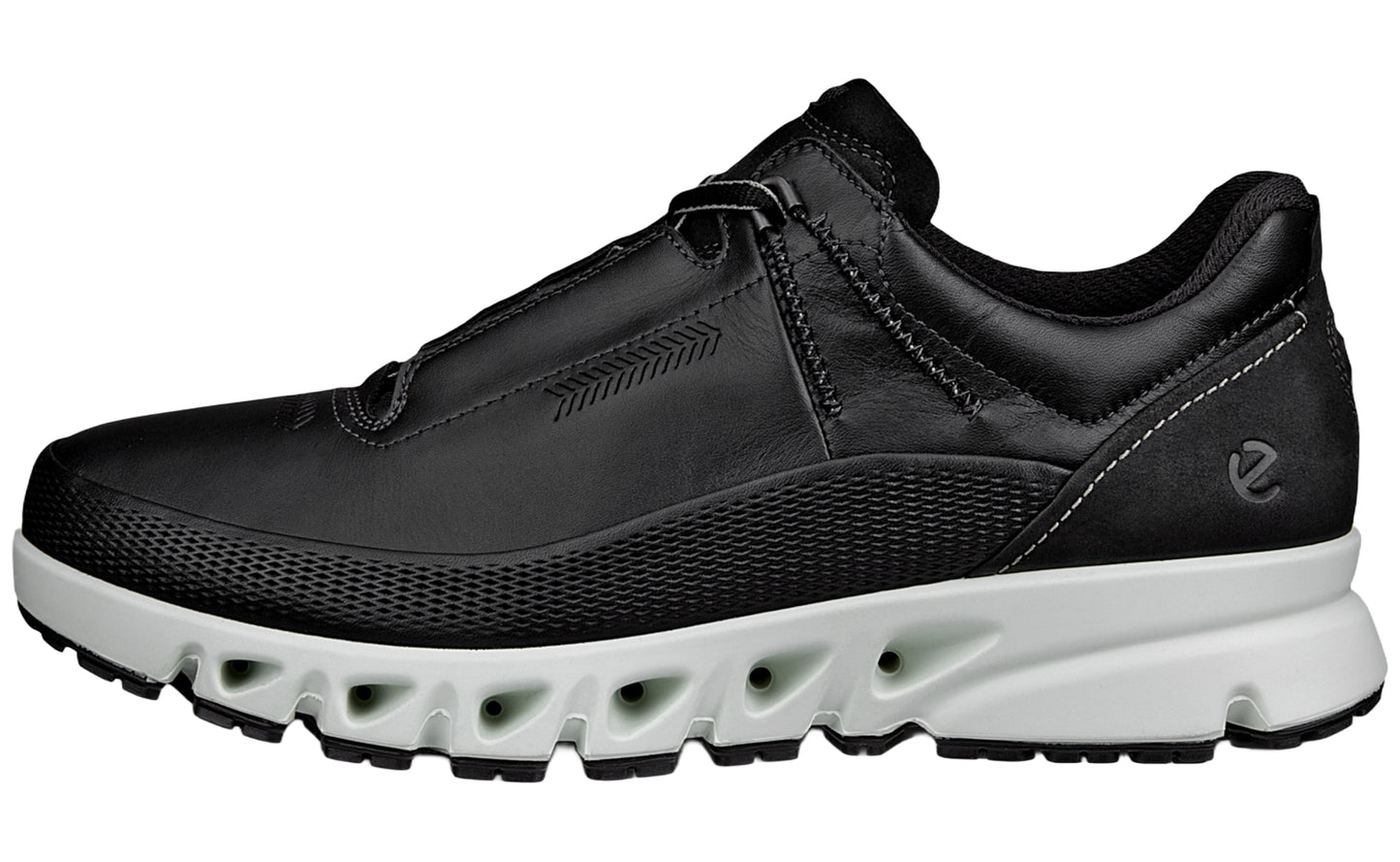 ecco multi vent m 880124 mens fashion trainers black left1