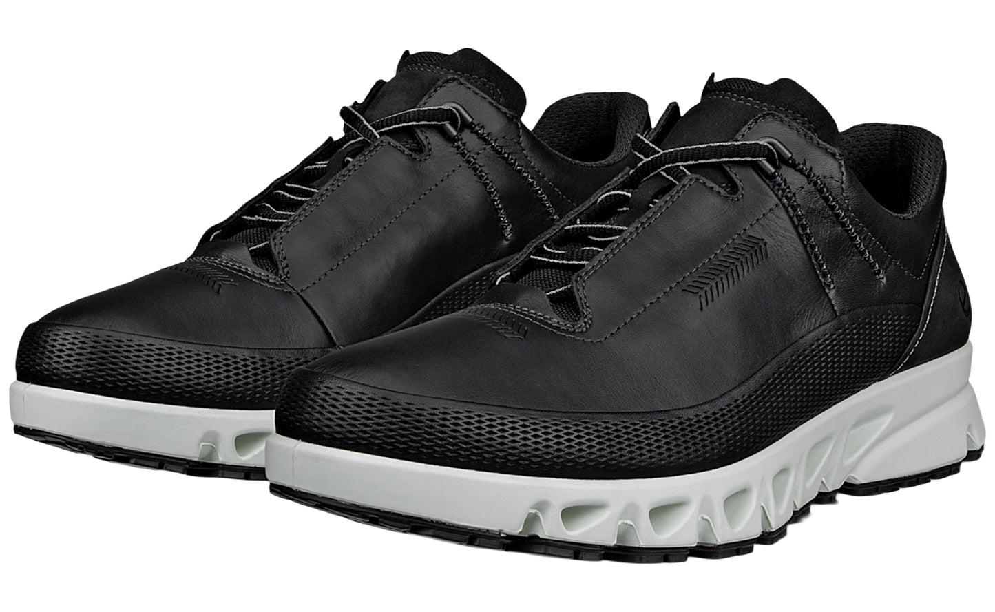 ecco multi vent m 880124 mens fashion trainers black left2