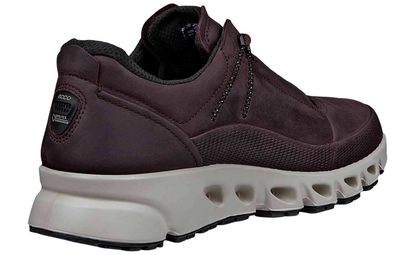 ecco multi vent m 880124 mens fashion trainers garnet back