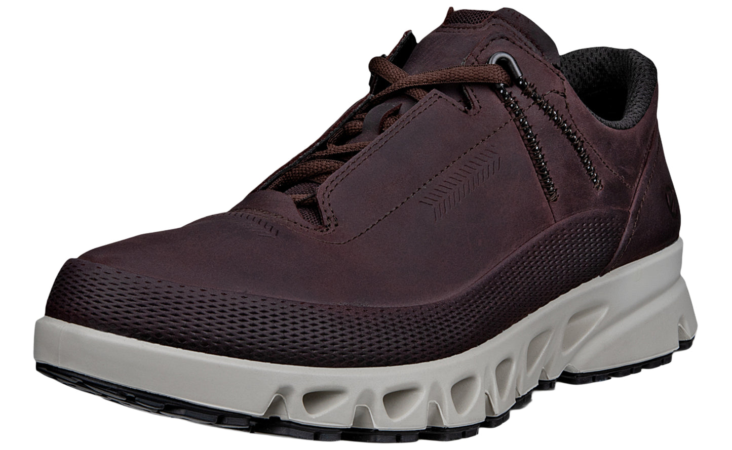 ecco multi vent m 880124 mens fashion trainers garnet left
