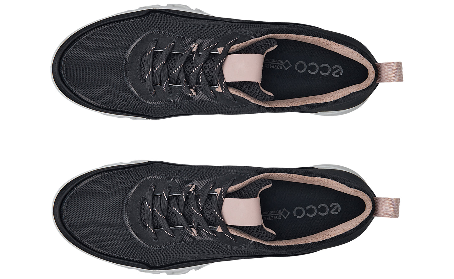 ecco multi vent mesh w 880283 black womens fashion trainers top