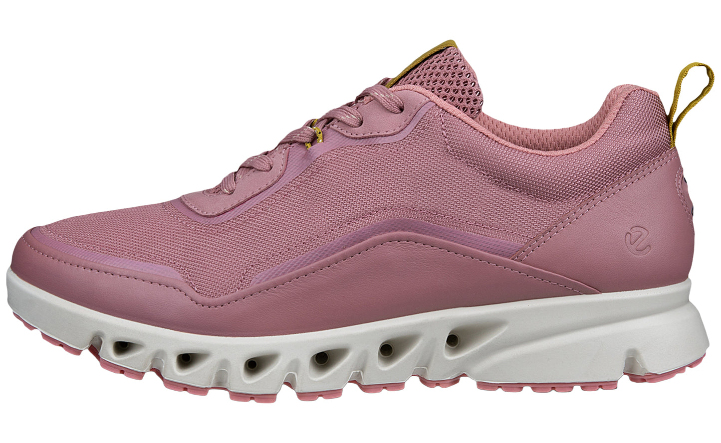 ecco multi vent mesh w 880283 blush womens fashion trainers left1