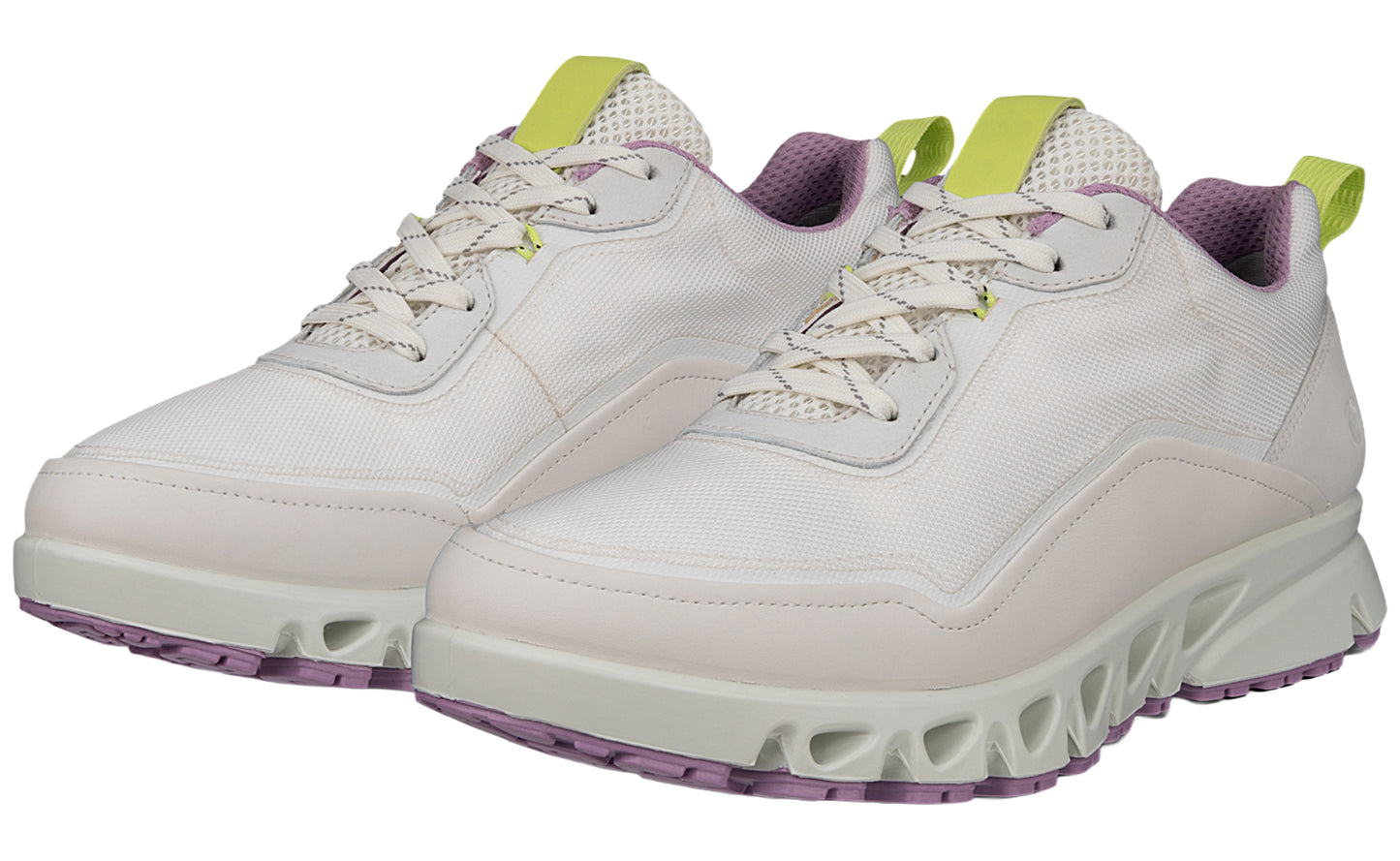 ecco multi vent mesh w 880283 white womens fashion trainers left2