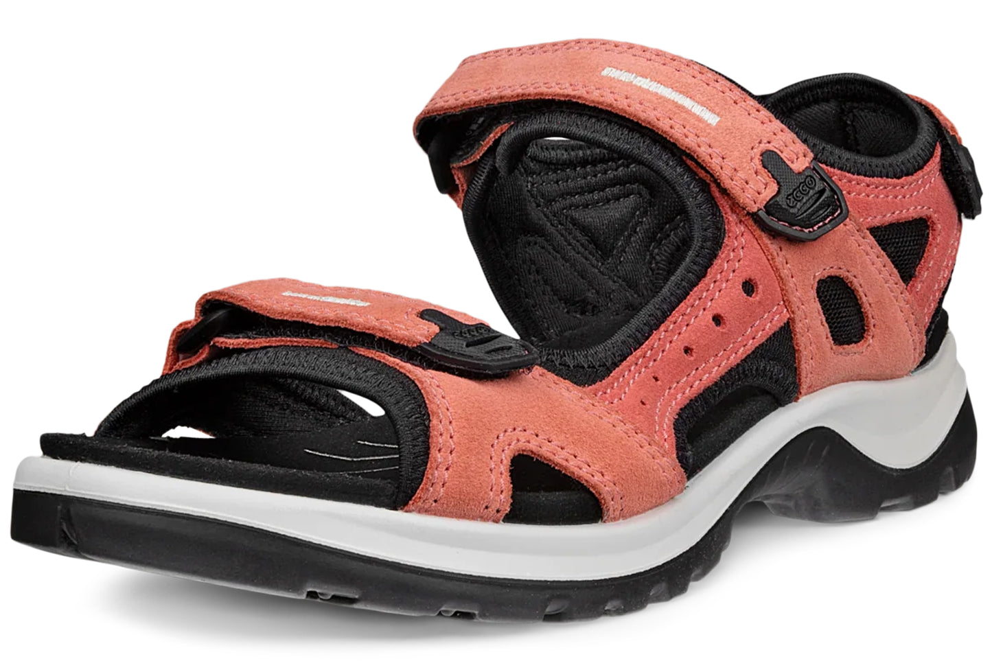 Ecco Offroad 069563 Burnt Coal/Spiced Coral Womens Sandals