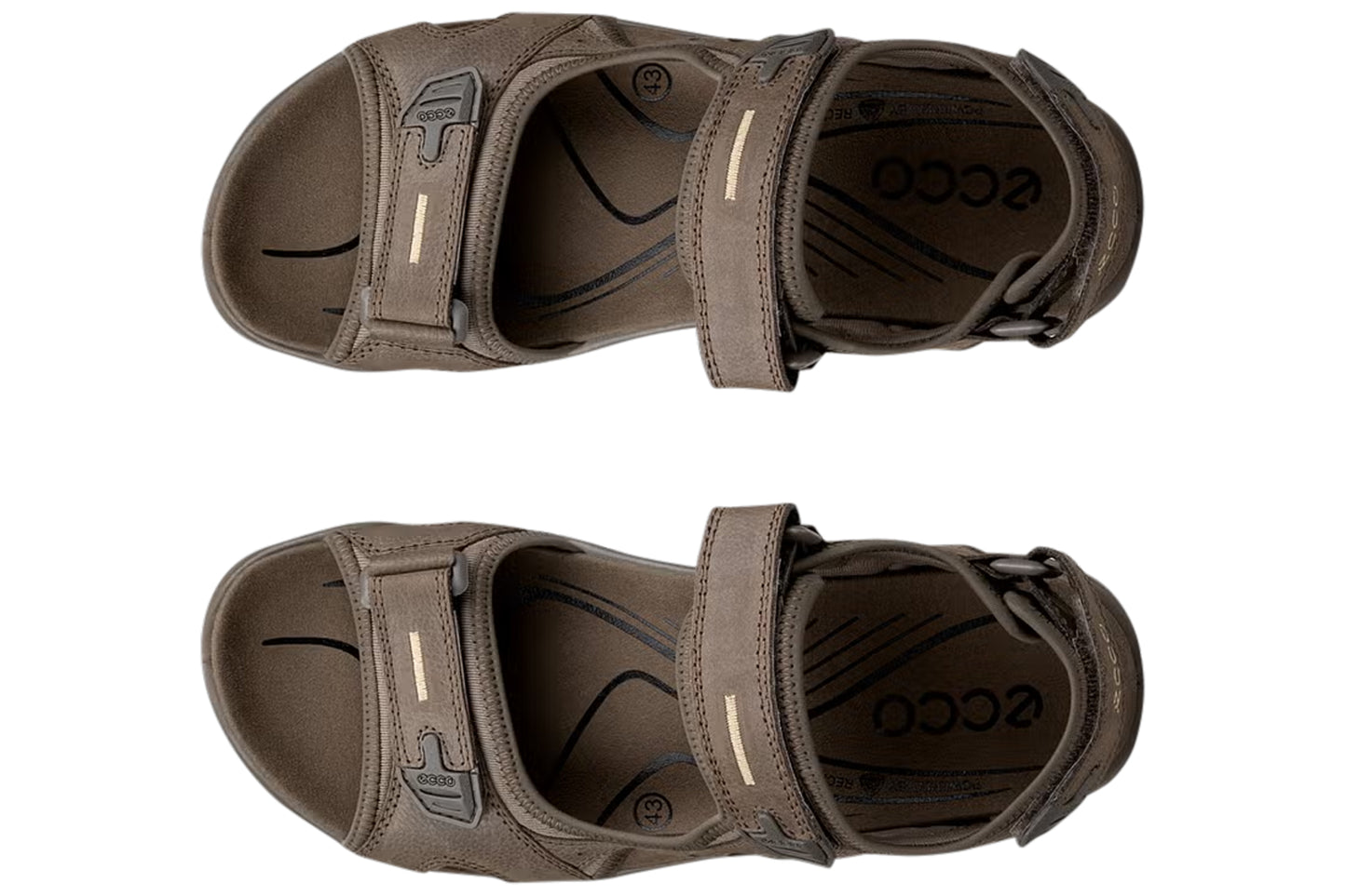 Ecco Offroad 069564 Dark Clay Mens Sandals