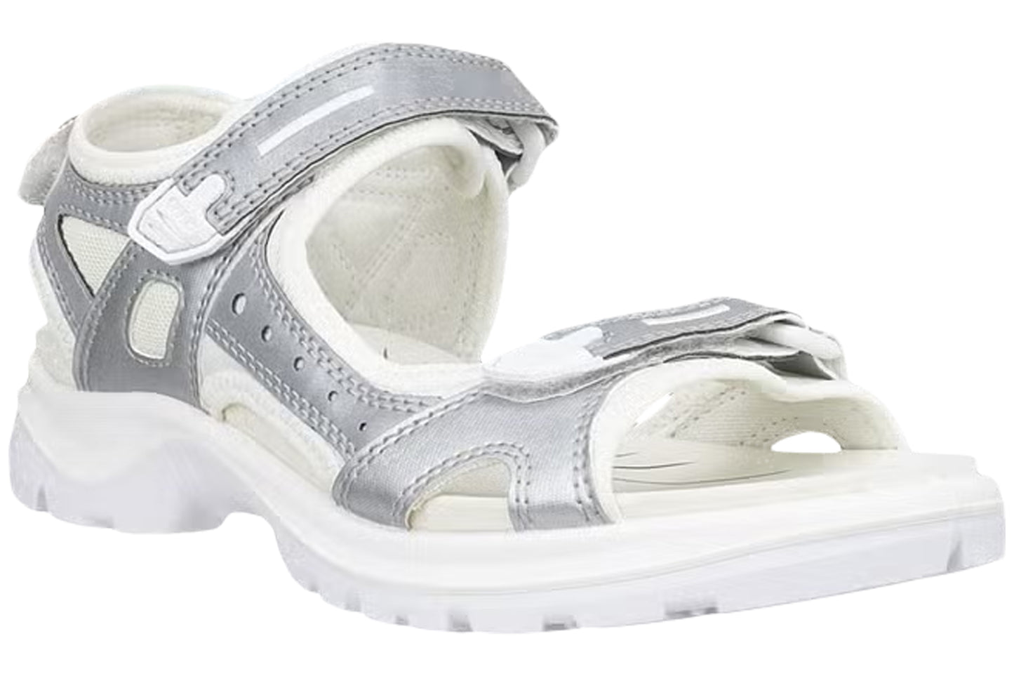 Ecco Offroad 822253 Silver Womens Sandals
