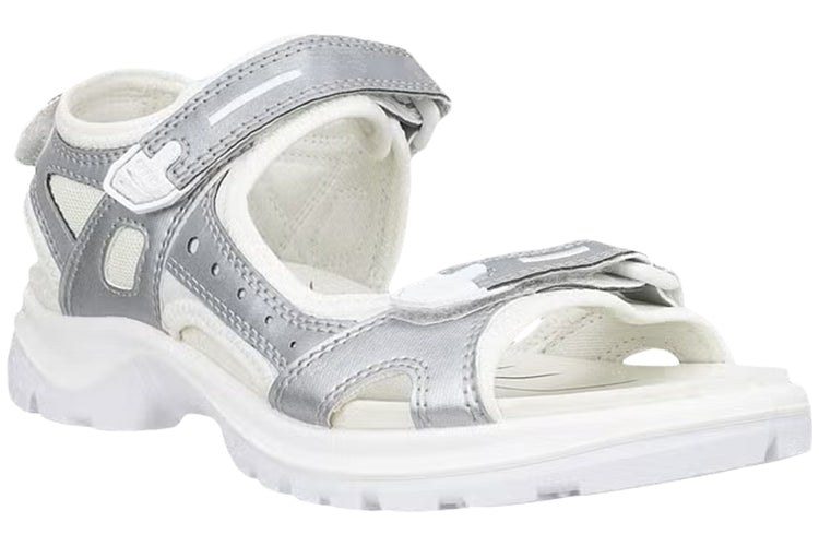 Ecco Offroad 822253 Silver Womens Sandals