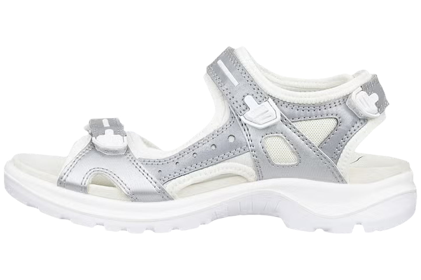 Ecco Offroad 822253 Silver Womens Sandals