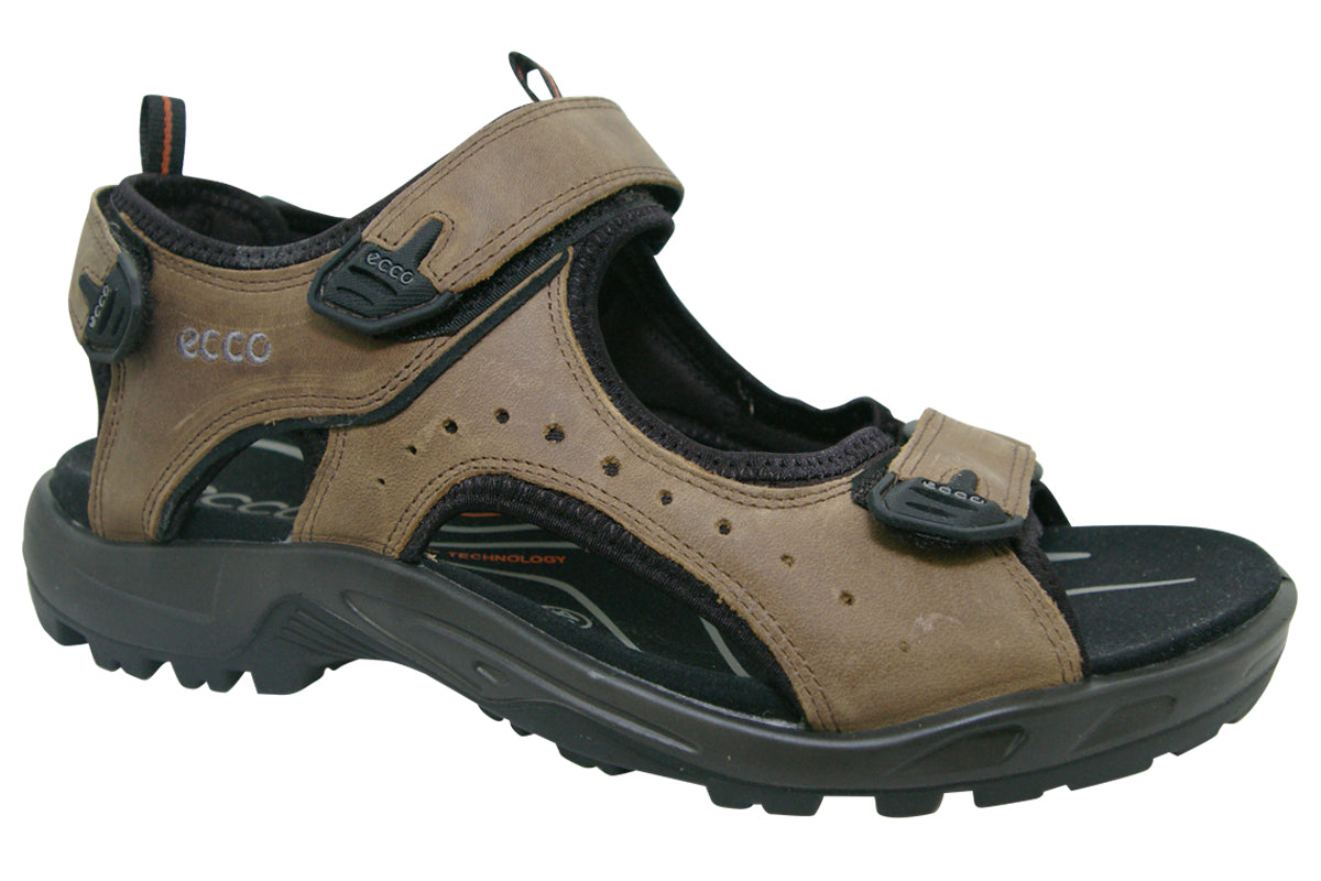ecco offroad brown mens sandals right