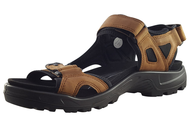 Ecco Offroad Yuctan 822184 Sierra Brown Mens Sandals