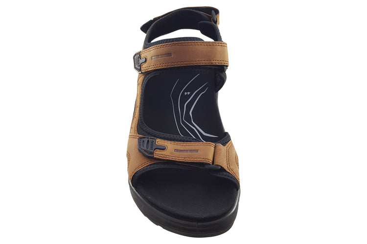 Ecco Offroad Yuctan 822184 Sierra Brown Mens Sandals