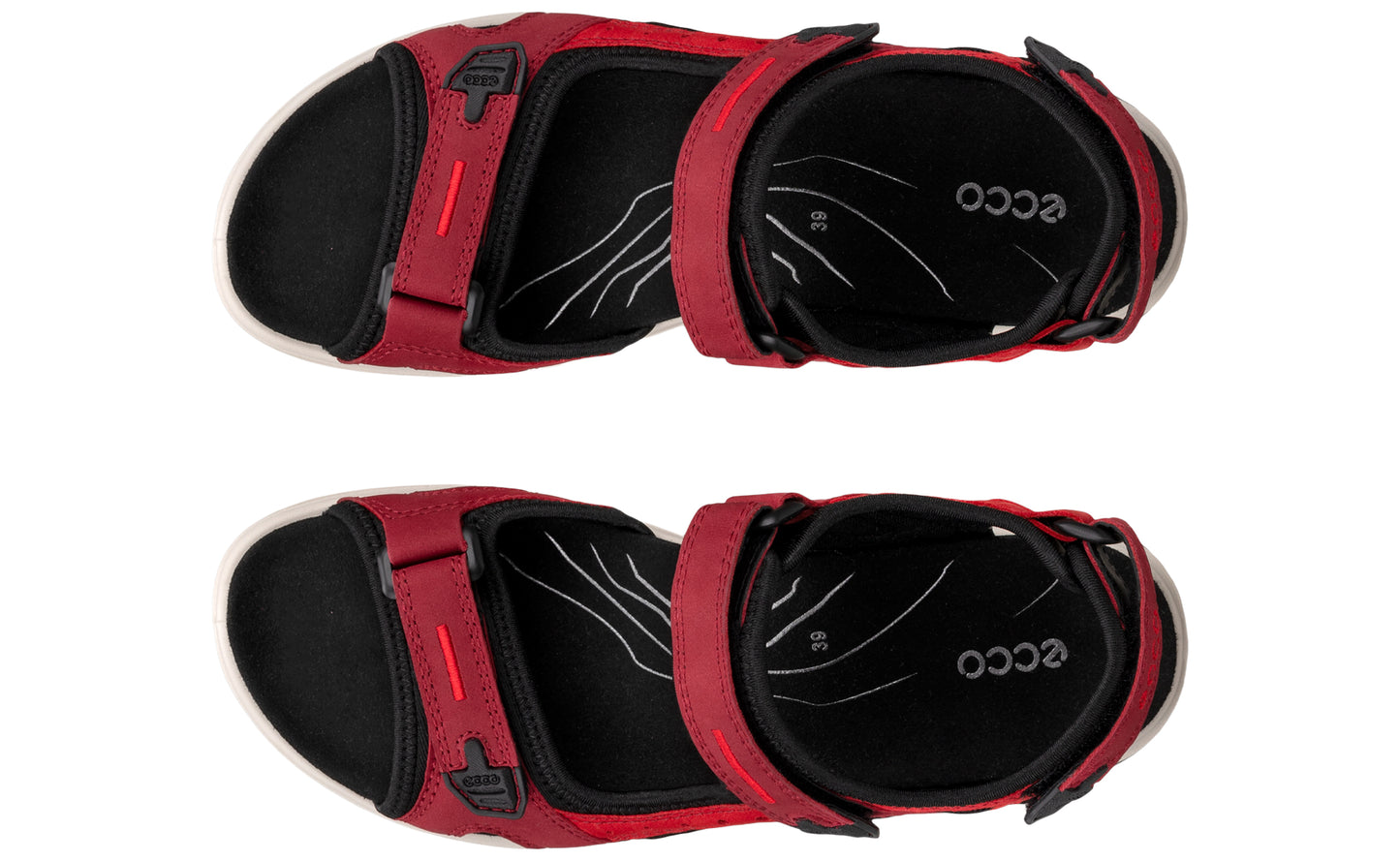 ecco offroad yukcan w 069563 brick womens sandals top