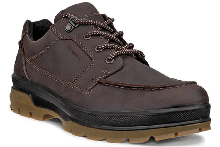 Ecco Rugged Track Moc 838144 Coffee Mens Shoes