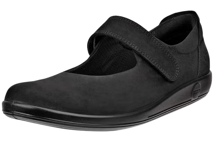 Ecco Soft 2.0 207503 Black Womens Shoes