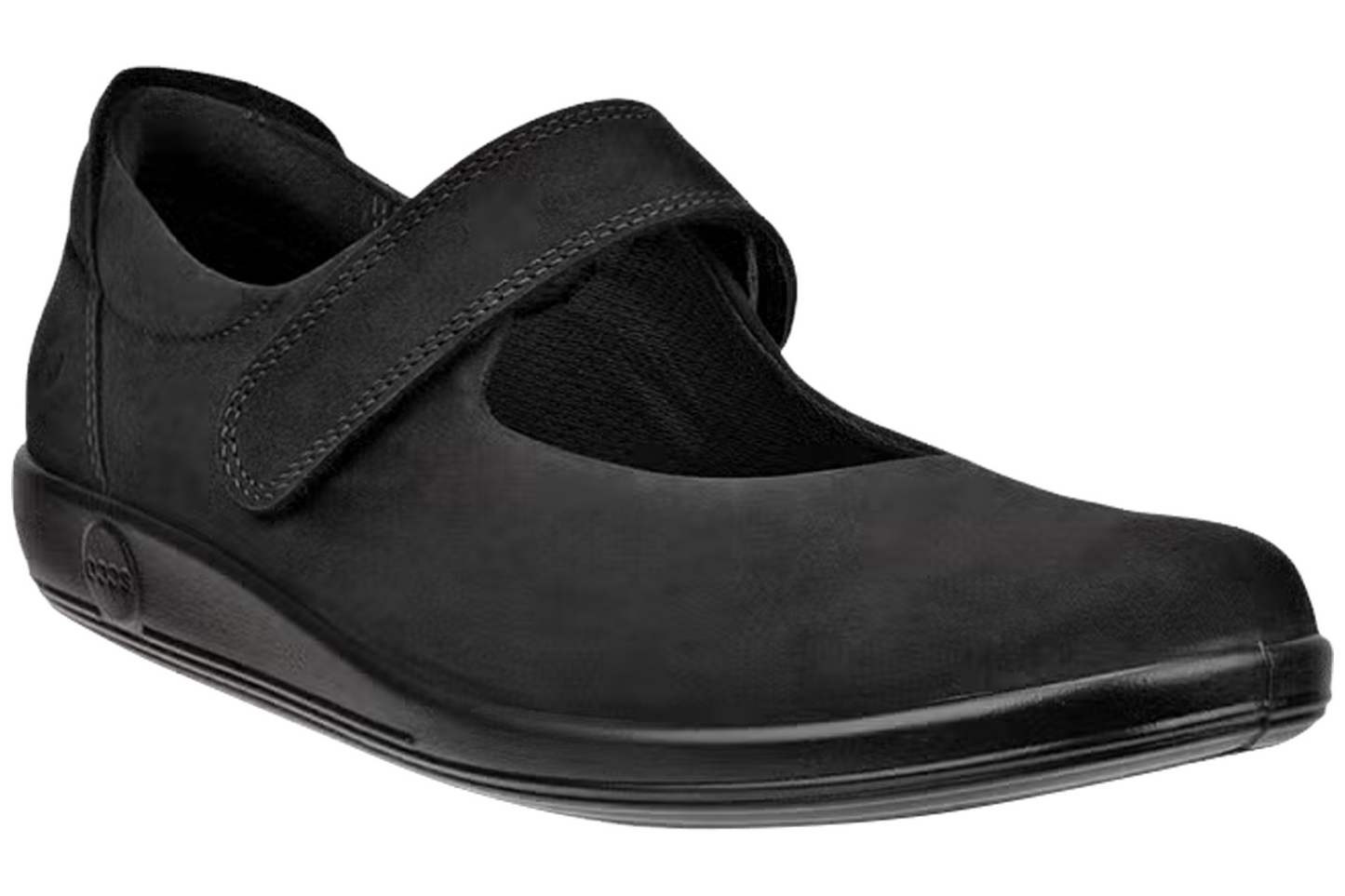 Ecco Soft 2.0 207503 Black Womens Shoes
