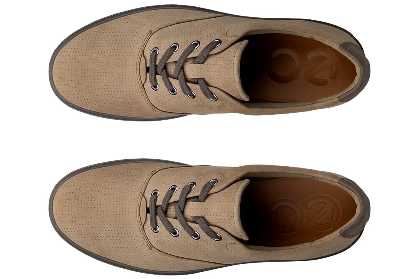 Ecco Soft 60 M 525504 Nutmeg Brown Mens Trainers