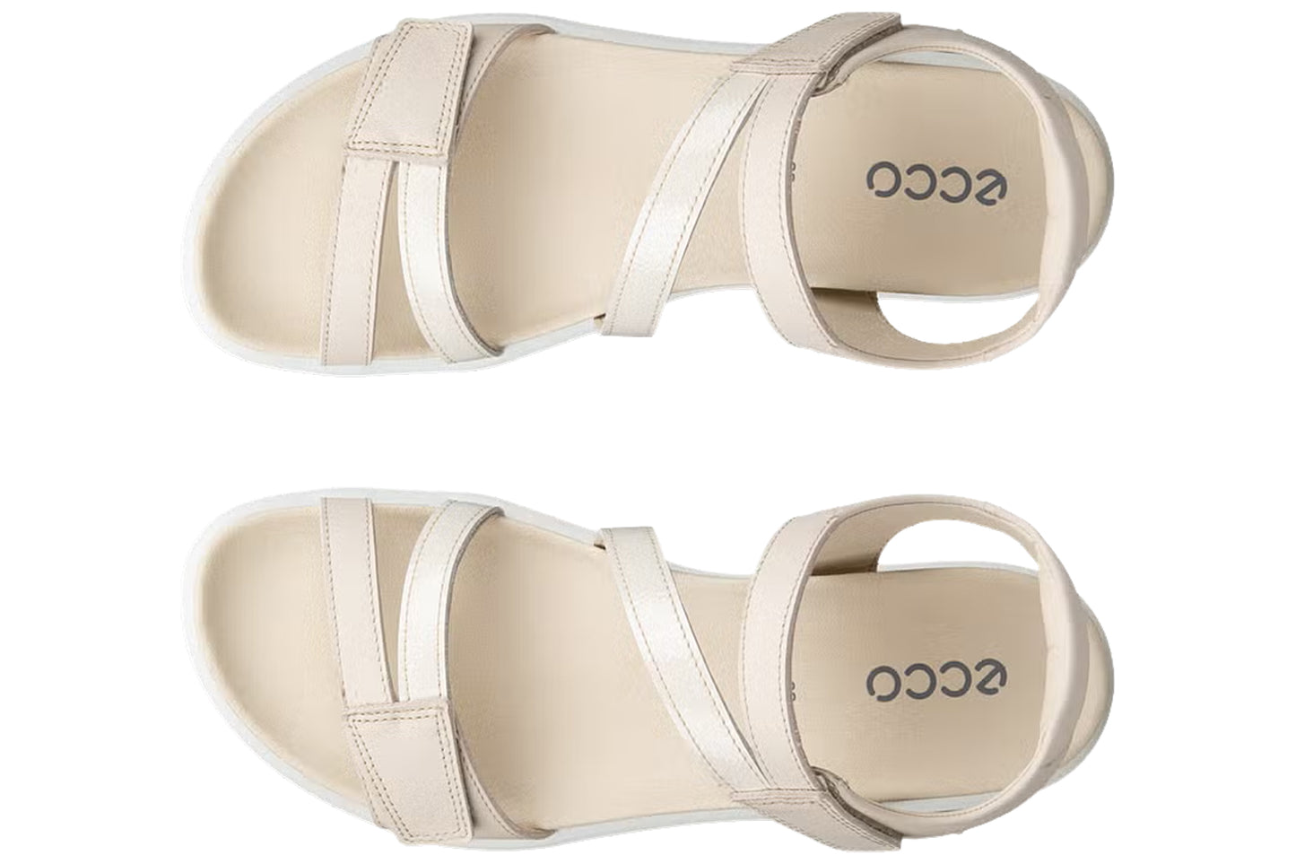 Ecco Soft Sandal W 238803 Limestone Womens Sandals