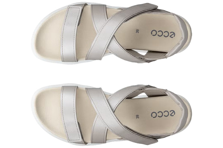 Ecco Soft Sandal W 238813 Pure Cashmere Foil Womens Sandals