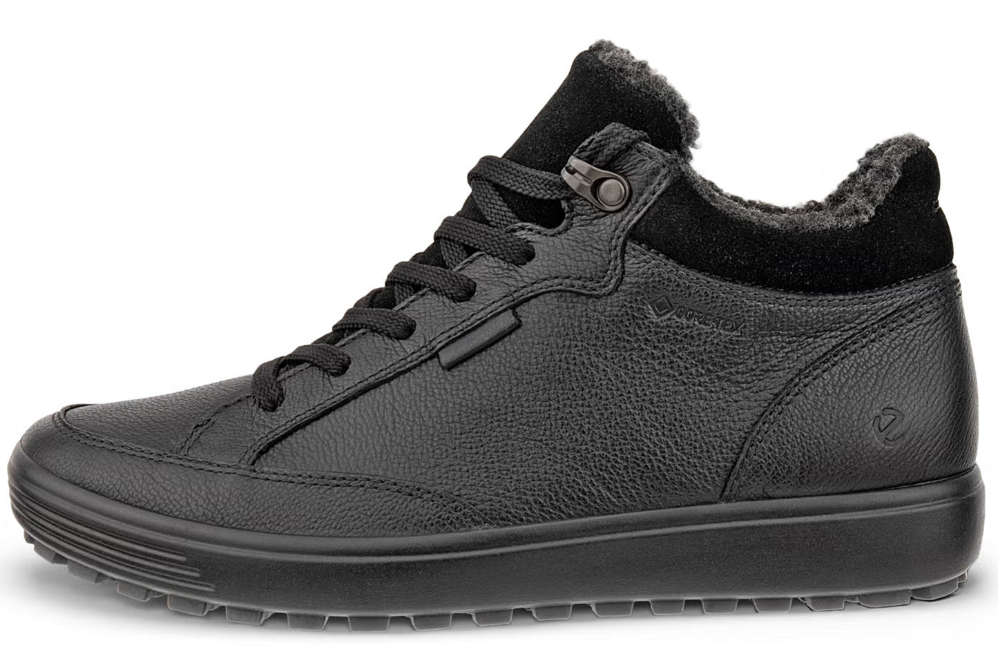 Ecco Soft VII Tred 450493 Black Womens Boots