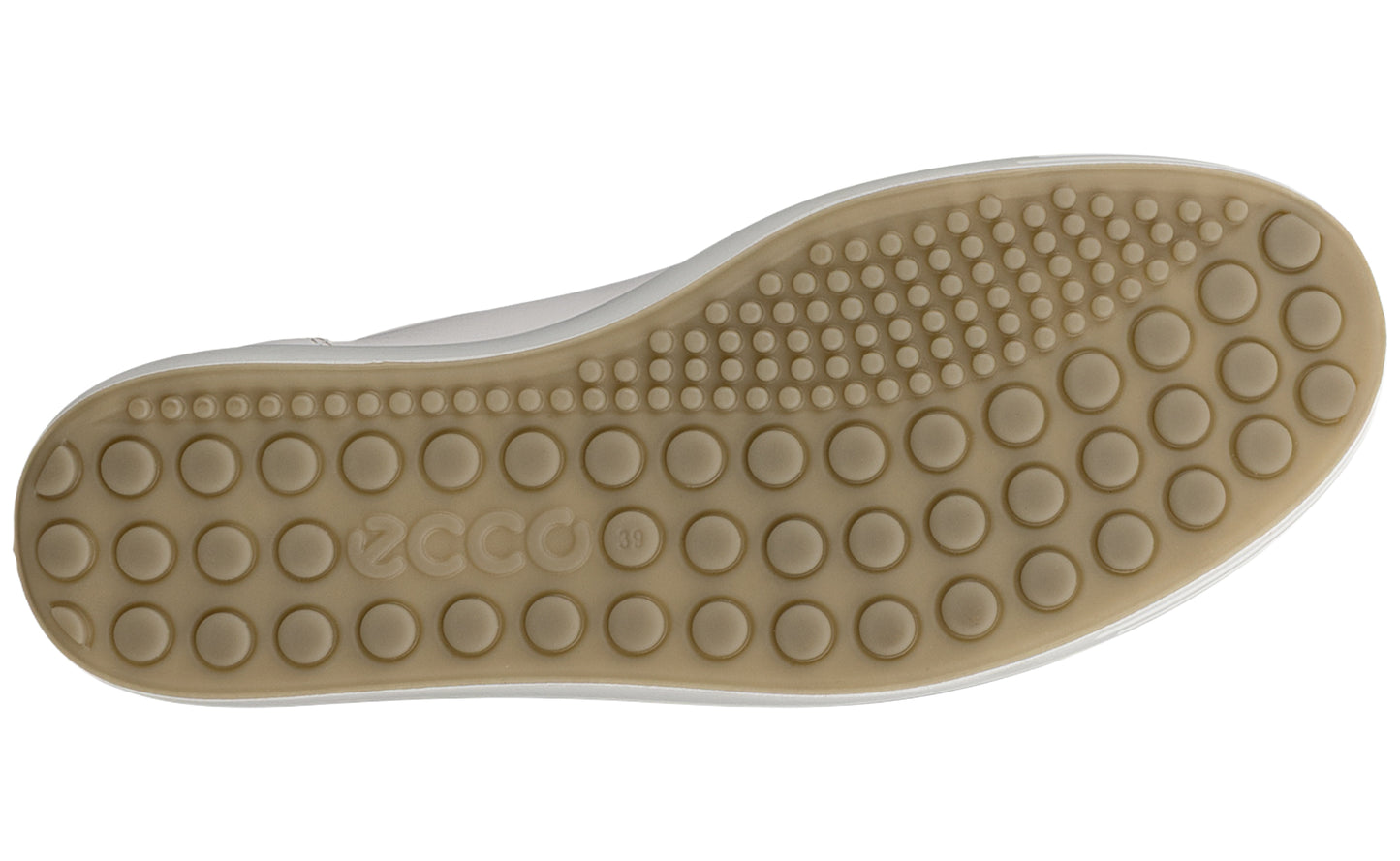 ecco soft vii 430003 womens leather fashion trainers sole