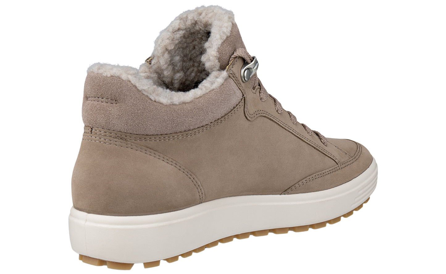 ecco soft vii tred 450493 taupe womens boots back