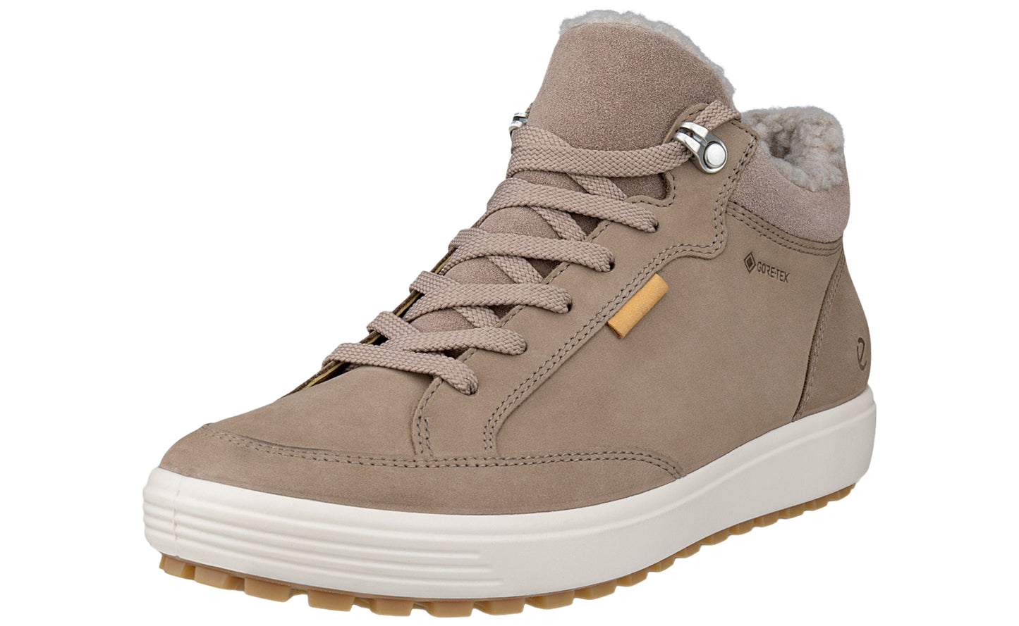 ecco soft vii tred 450493 taupe womens boots left