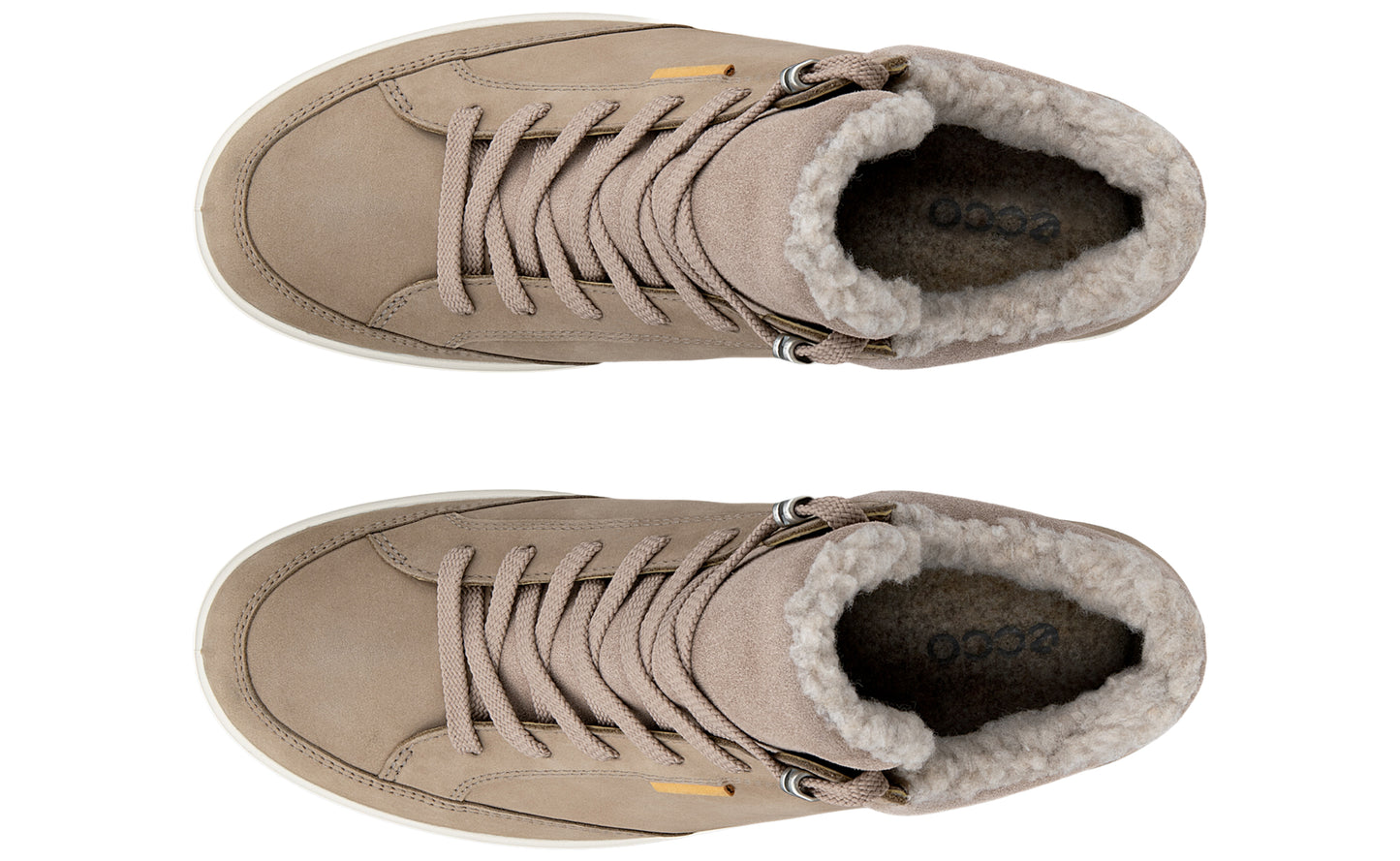 ecco soft vii tred 450493 taupe womens boots top