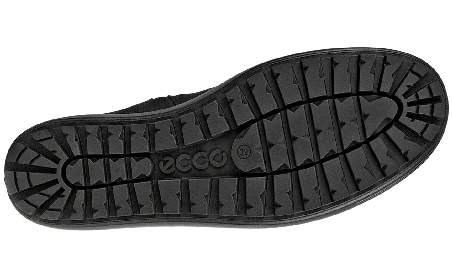 ecco soft vii tred chelsea 450493 black womens boots sole