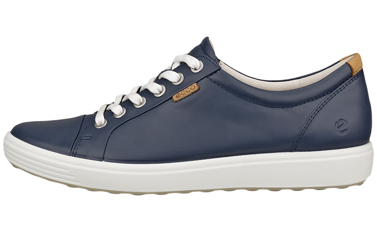 ecco soft vii w 430003 marine womens fashion trainers left1