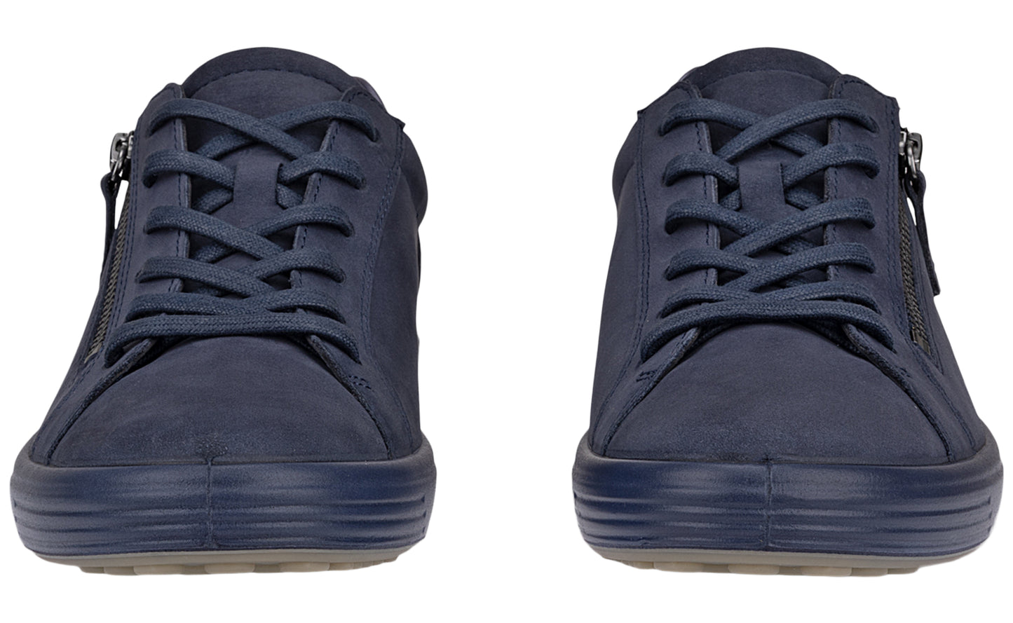 ecco soft vii zip w 490553 marine womens fashion trainers front