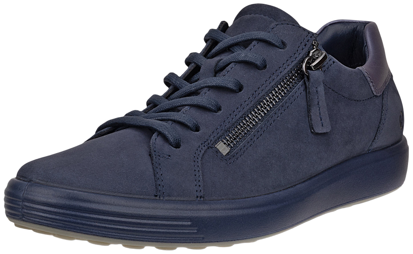 ecco soft vii zip w 490553 marine womens fashion trainers left