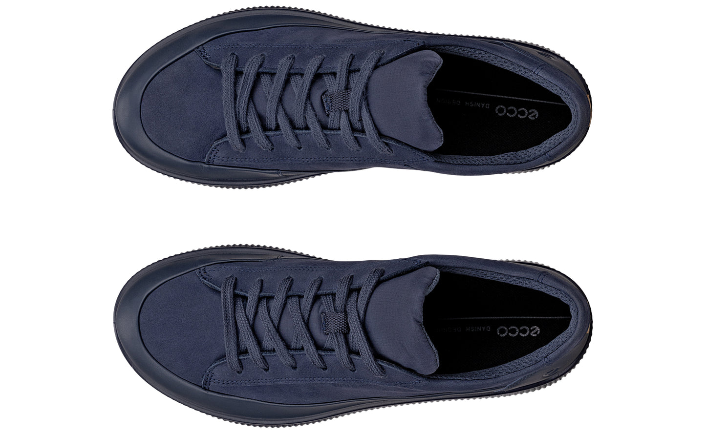 ecco soft zero 220283 marine womens fashion trainers top