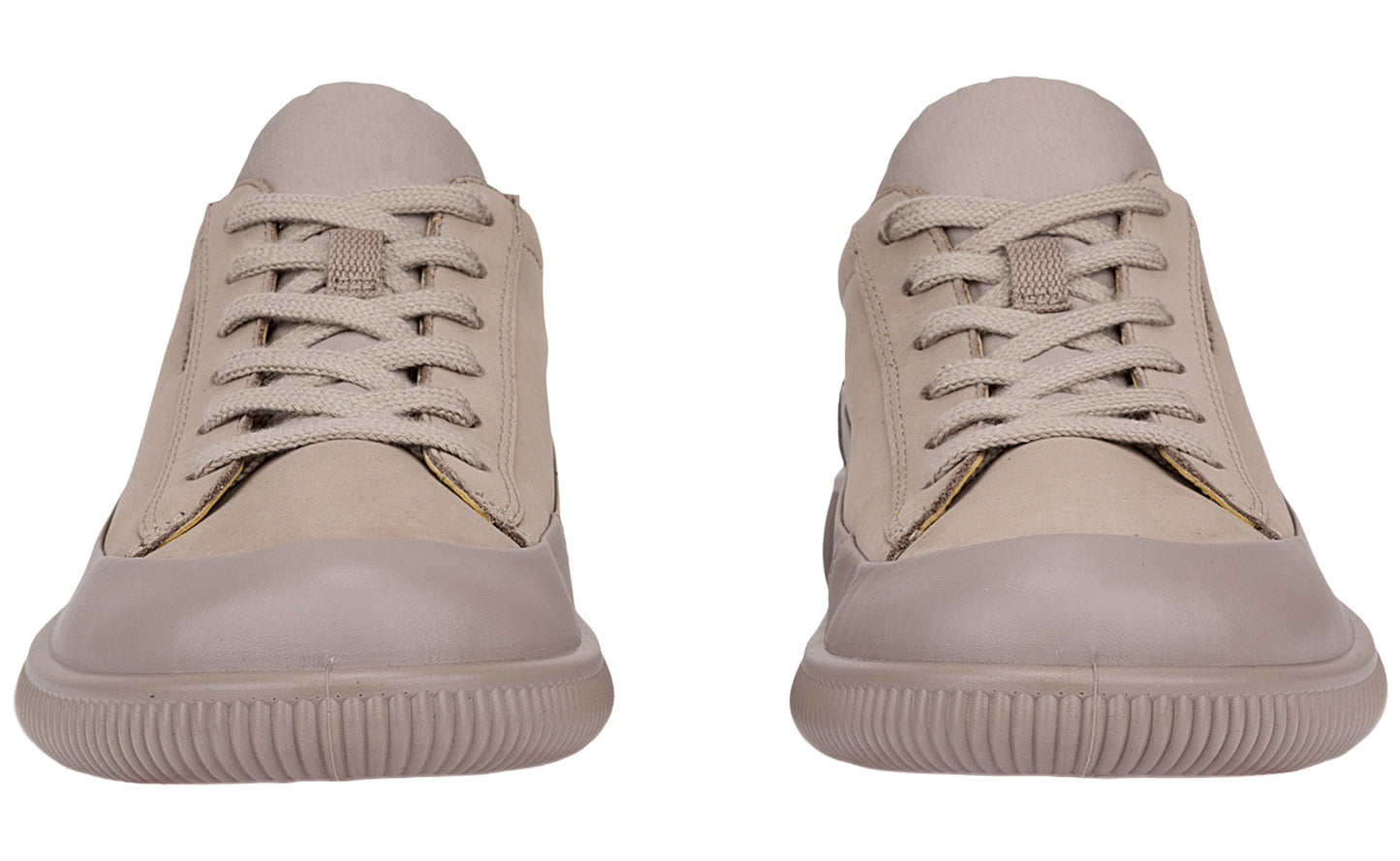 ecco soft zero 220283 moon rock womens fashion trainers front