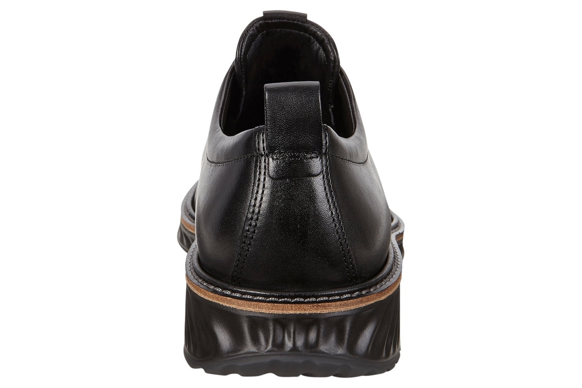 ecco st.1 hybrid black mens shoes back