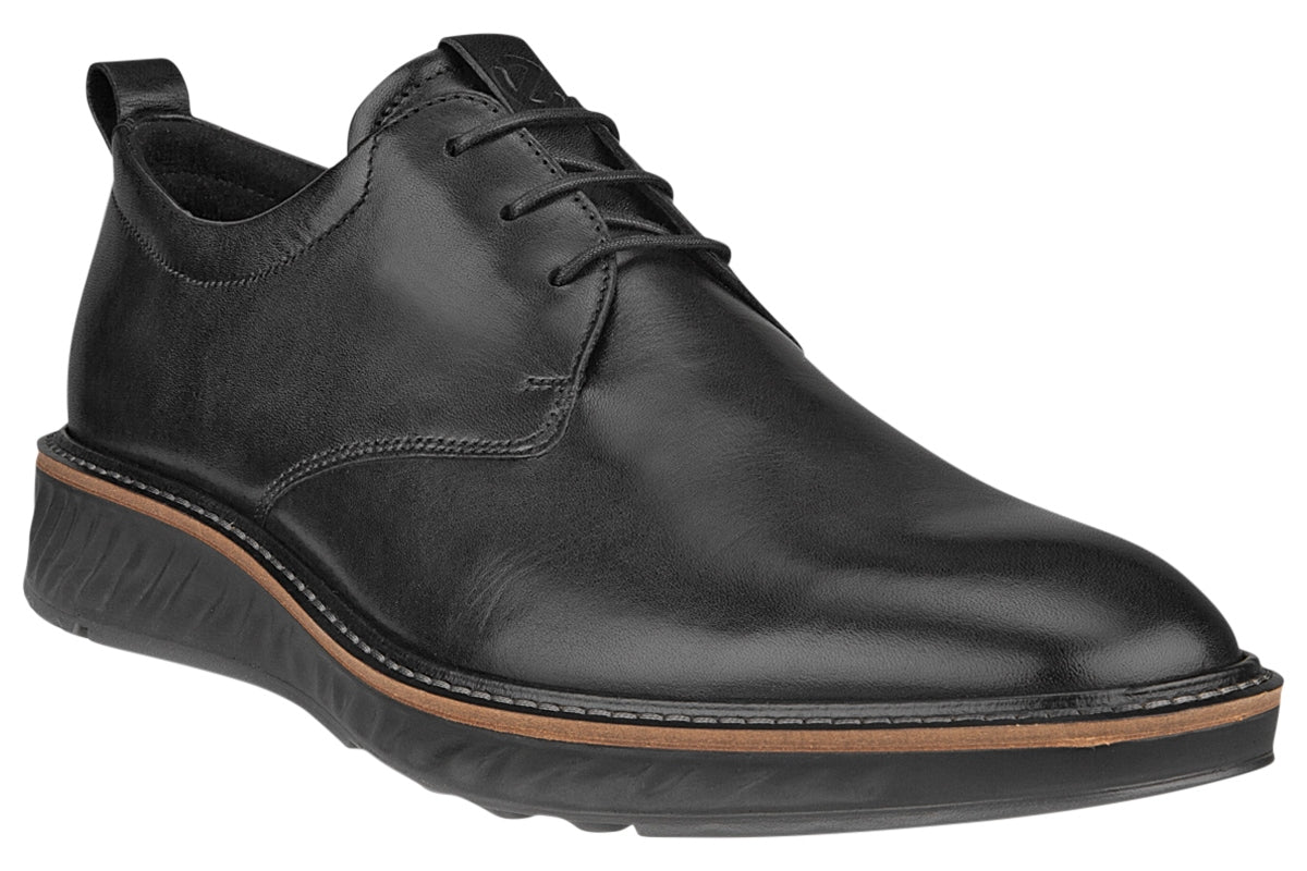 ecco st.1 hybrid black mens shoes right