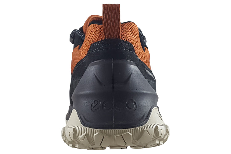 Ecco ULT-TRN M 824254 Black Cognac Mens Shoes