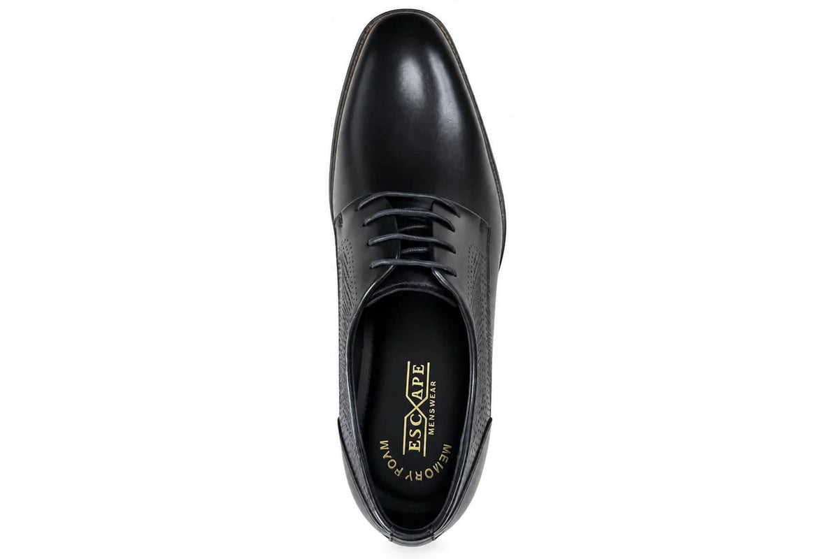 Escape Archer Black Mens Shoes