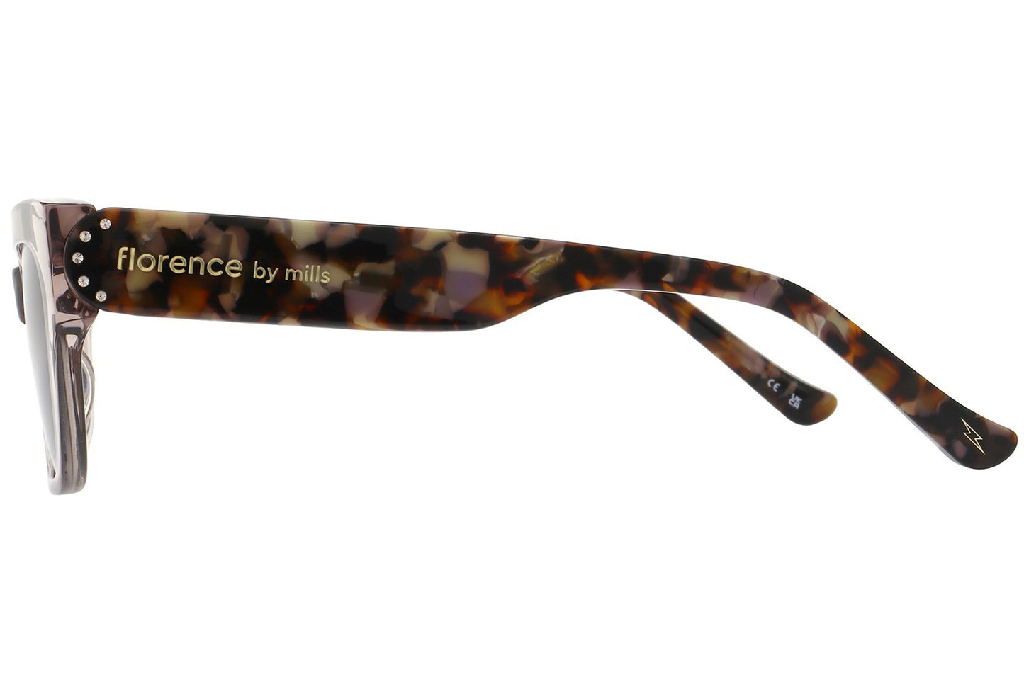 Florence By Mills Flo FBM503411153 Crystal Nude Womens Sunglasses