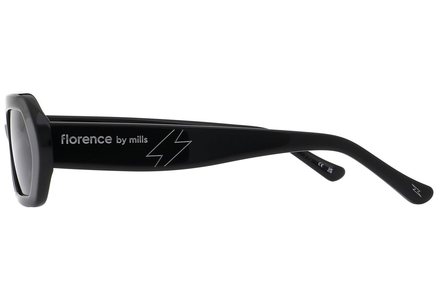 Florence By Mills Flo FBM504400154 Gloss Black Womens Sunglasses
