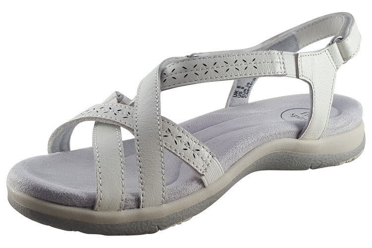 Free Spirit Elisha 41142 White Womens Sandals