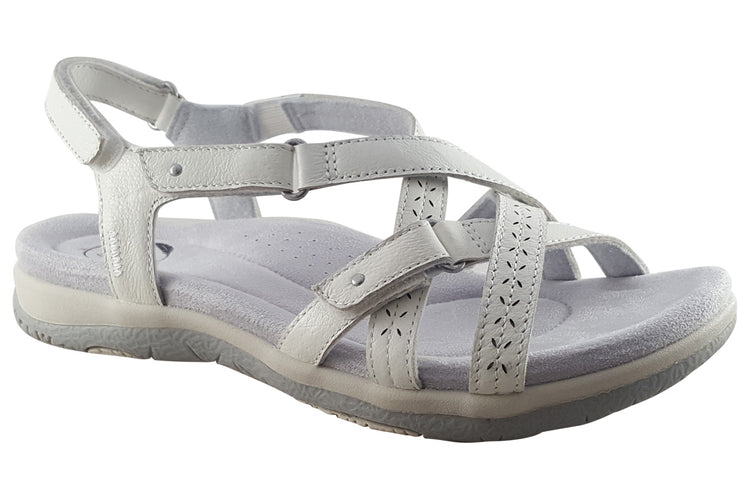 Free Spirit Elisha 41142 White Womens Sandals