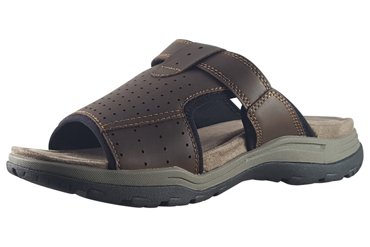 Free Spirit Harrison 41170 Brown Mens Sandals