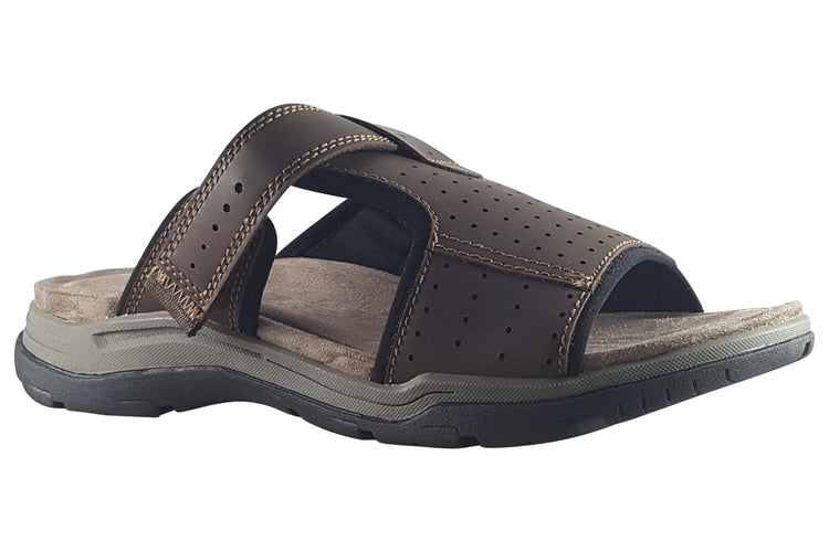 Free Spirit Harrison 41170 Brown Mens Sandals