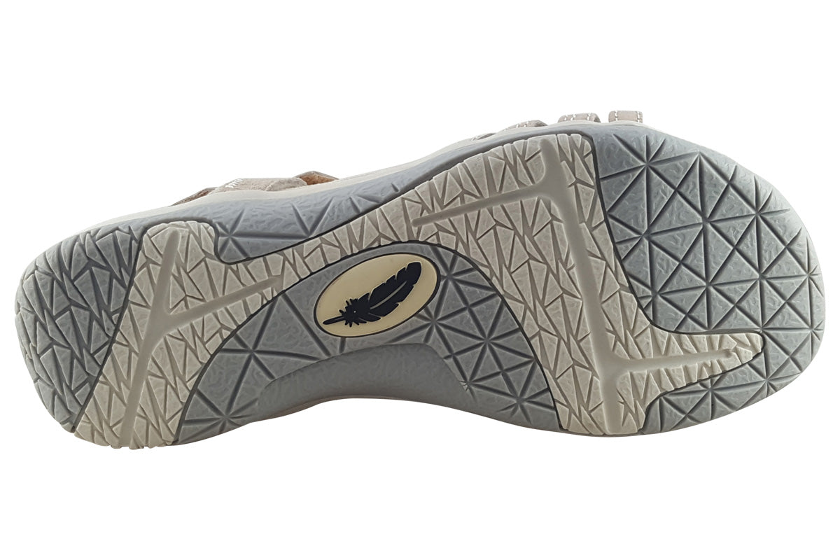 free spirit maddy 41146 champagne womens sole