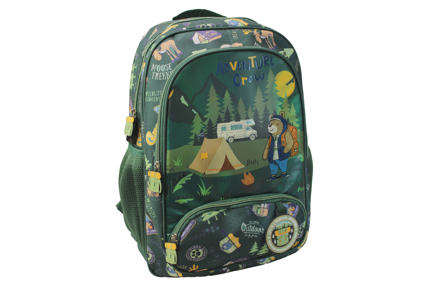 Freelander Adventure Crew 34F352 Green School Extras School Bags