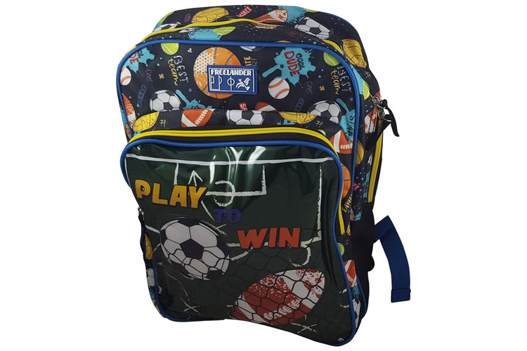 Freelander Jnr BkPk B 34F346 Black School Extras School Bags